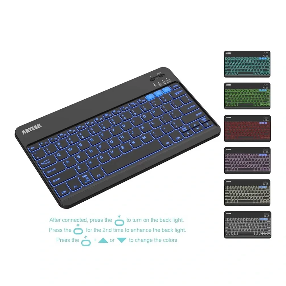 NEW Arteck Bluetooth Keyboard